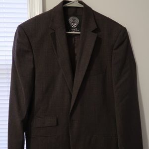 Brown/Gray Suit Blazer